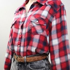 Mossimo pink flannel